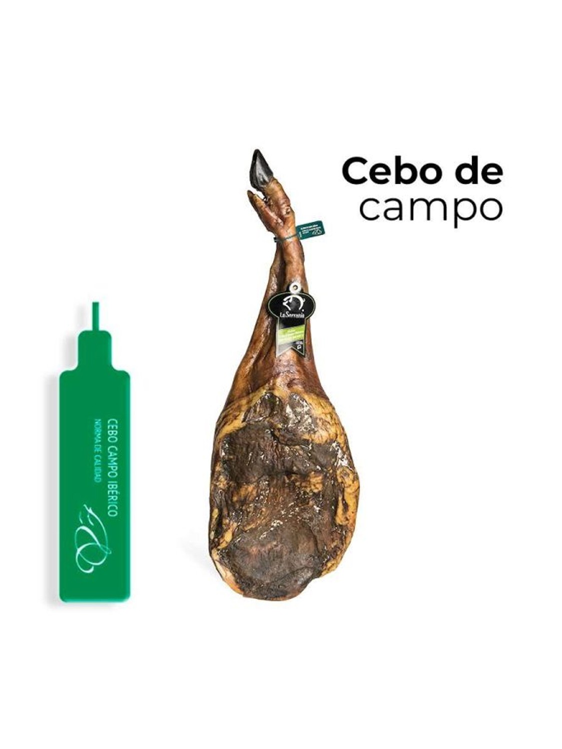 Pata de Jamón Ibérico cebo de campo, 5-6kg. aprox.